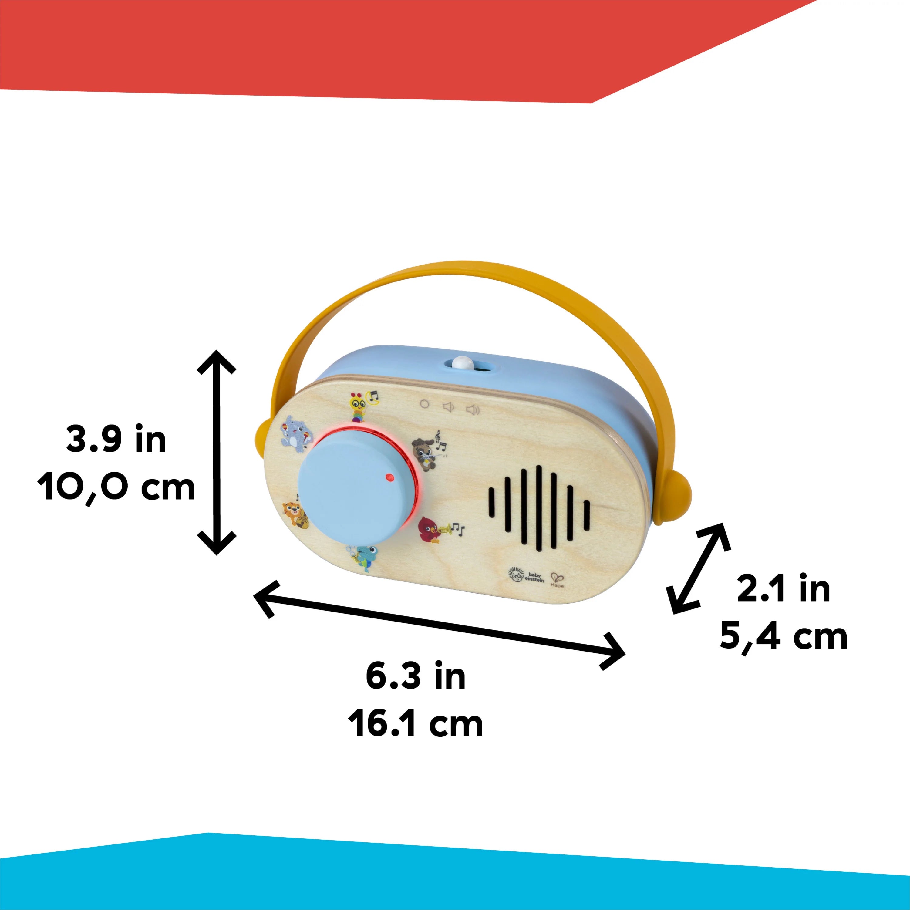 Baby Einstein Discovery Radio Toy Radio (Hape)