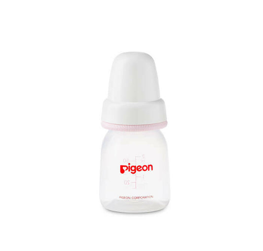 زجاجة بلاستيكية برقبة رفيعة من بيجون بغطاء أبيض (50ml)