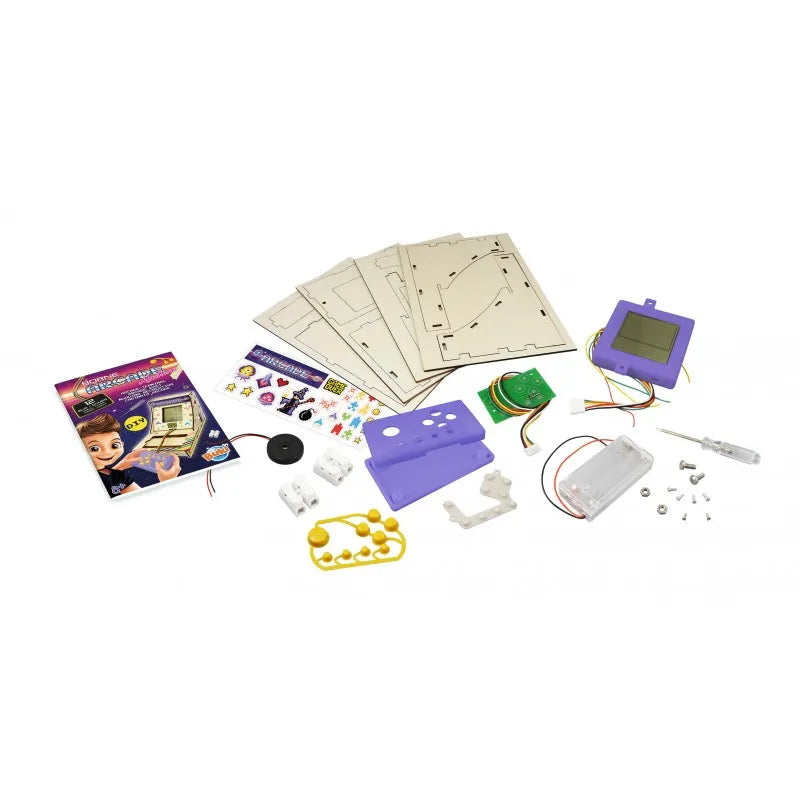 Buki France Build Your Own Arcade Cabinet Game Kit