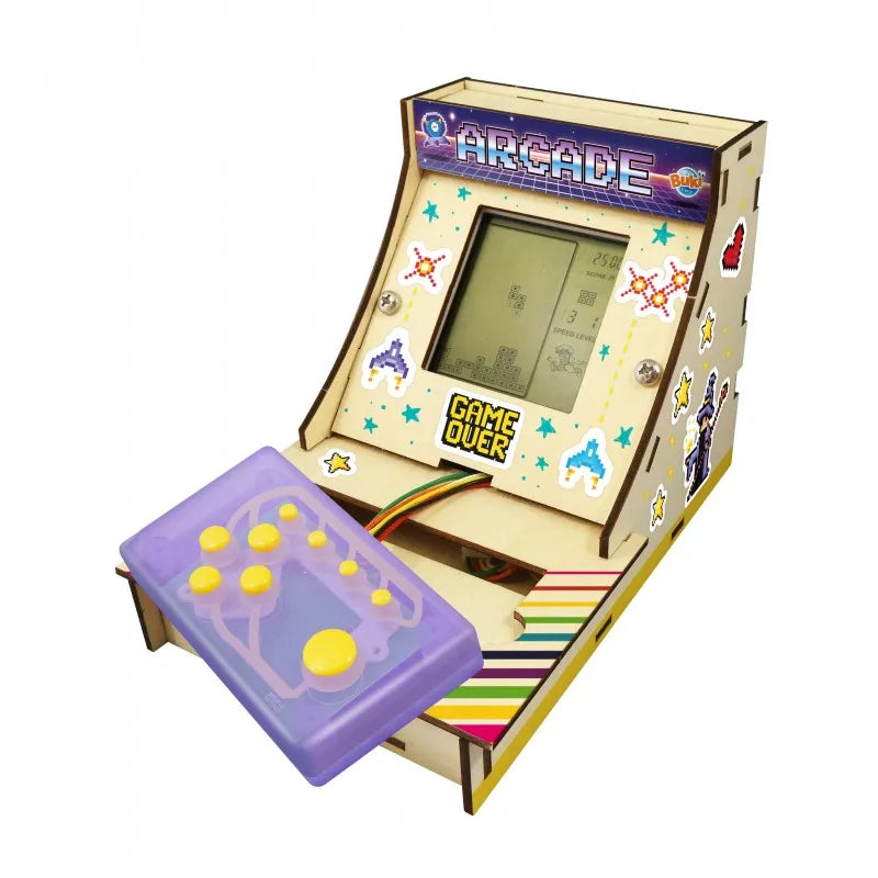 Buki France Build Your Own Arcade Cabinet Game Kit