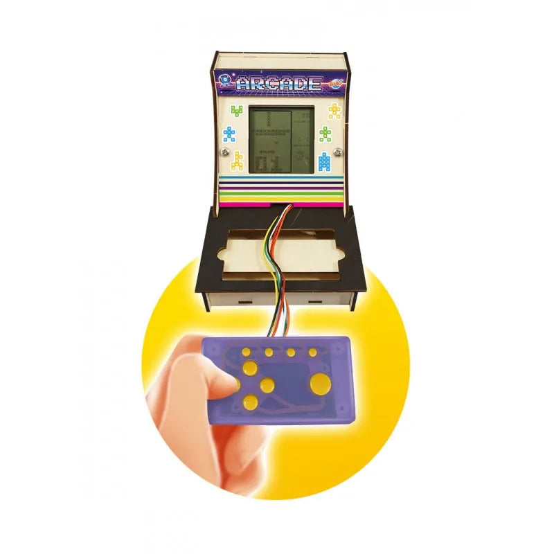 Buki France Build Your Own Arcade Cabinet Game Kit