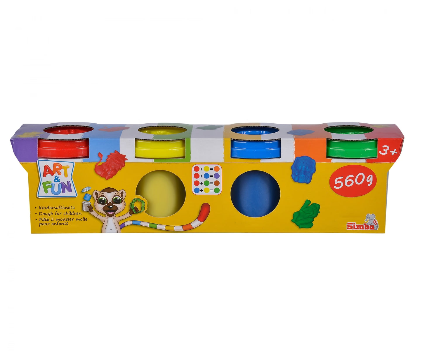 Simba Art & Fun Soft Dough Assorted
