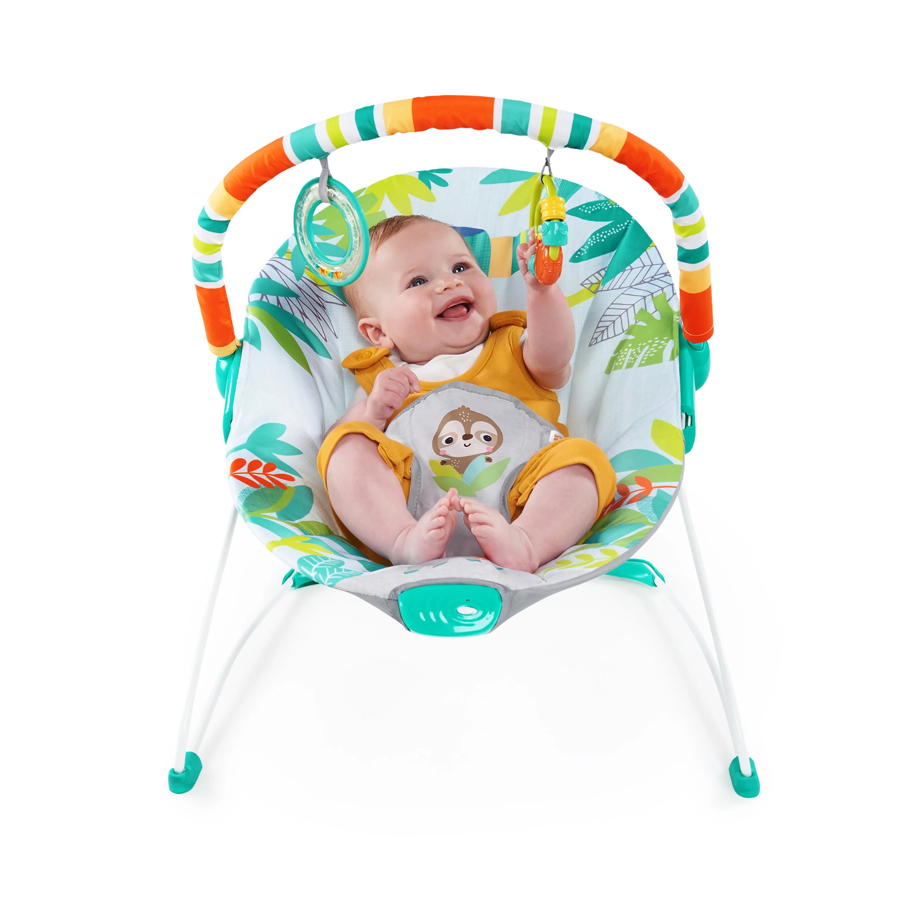 Bright Starts Vibes Vibrating Bouncer (Rainforest)