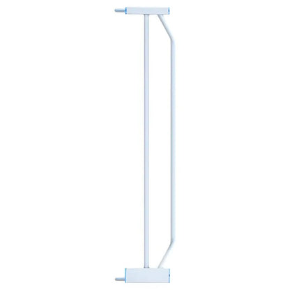 Baby Safe Metal Safety Gate with 10 cm Extension – White