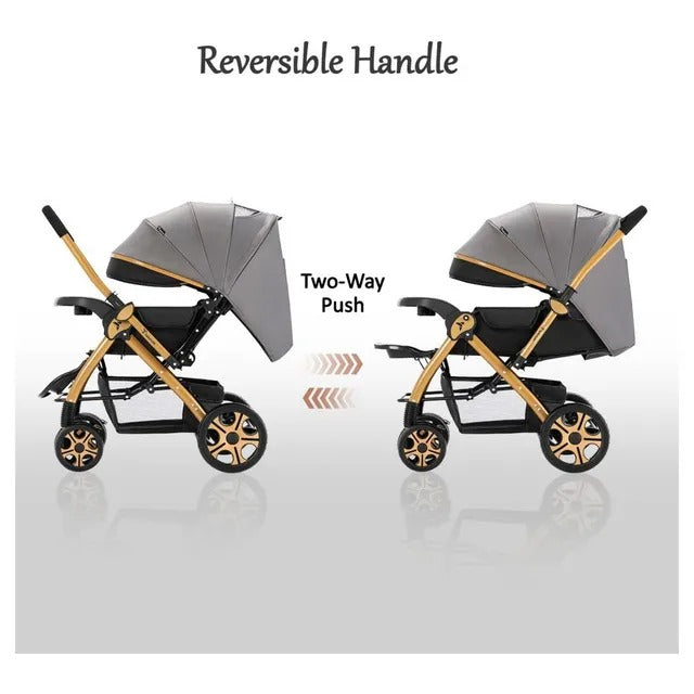 Teknum Reversible Trip2 Stroller – Grey