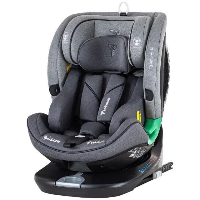 Teknum Evolve Prime iSize Car Seat With Isofix – Grey