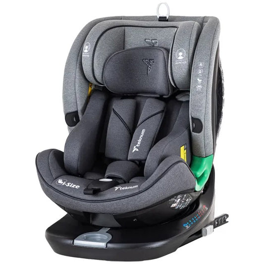 Teknum Evolve Prime iSize Car Seat With Isofix – Grey