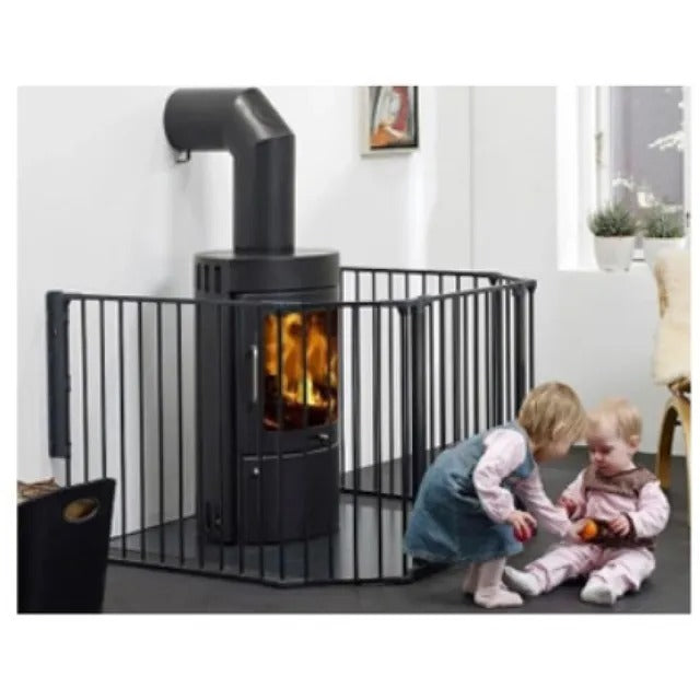 Baby Safe Convertible Playpen With Mat – Grey