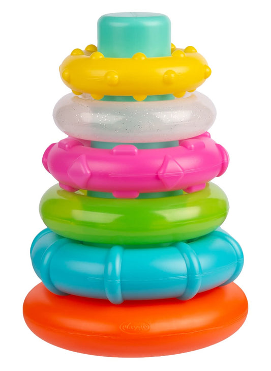 Playgro Sort & Stacking Tower Toy For Kids.
