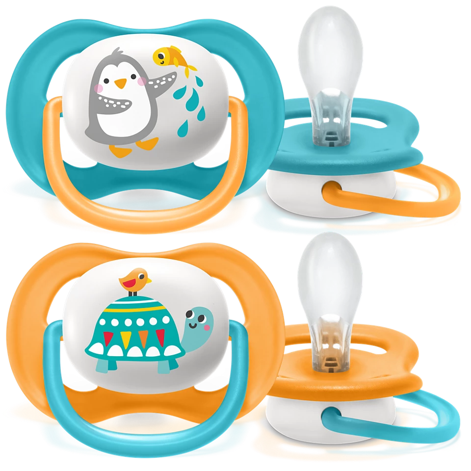 Philips Avent Ultra Air Animals Pacifier - Pack of 2 (6-18 Months)