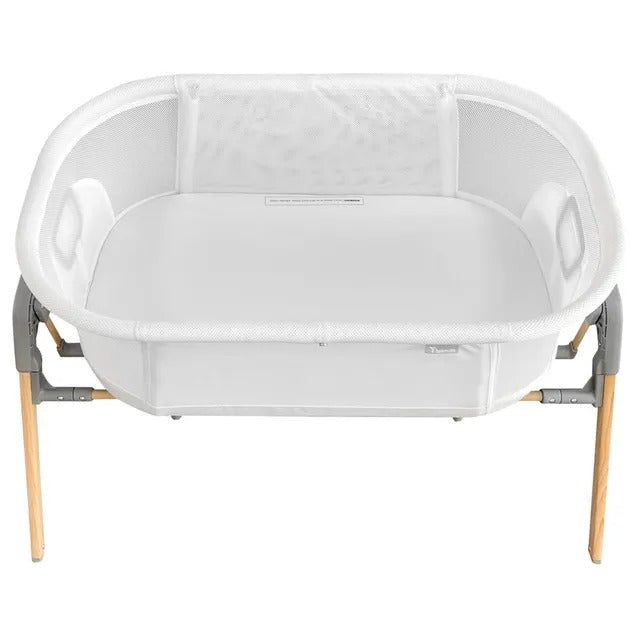 Teknum 3-in-1 Baby Cradle Bassinet With Mosquito Net – White.