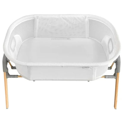 Teknum 3-in-1 Baby Cradle Bassinet With Mosquito Net – White.