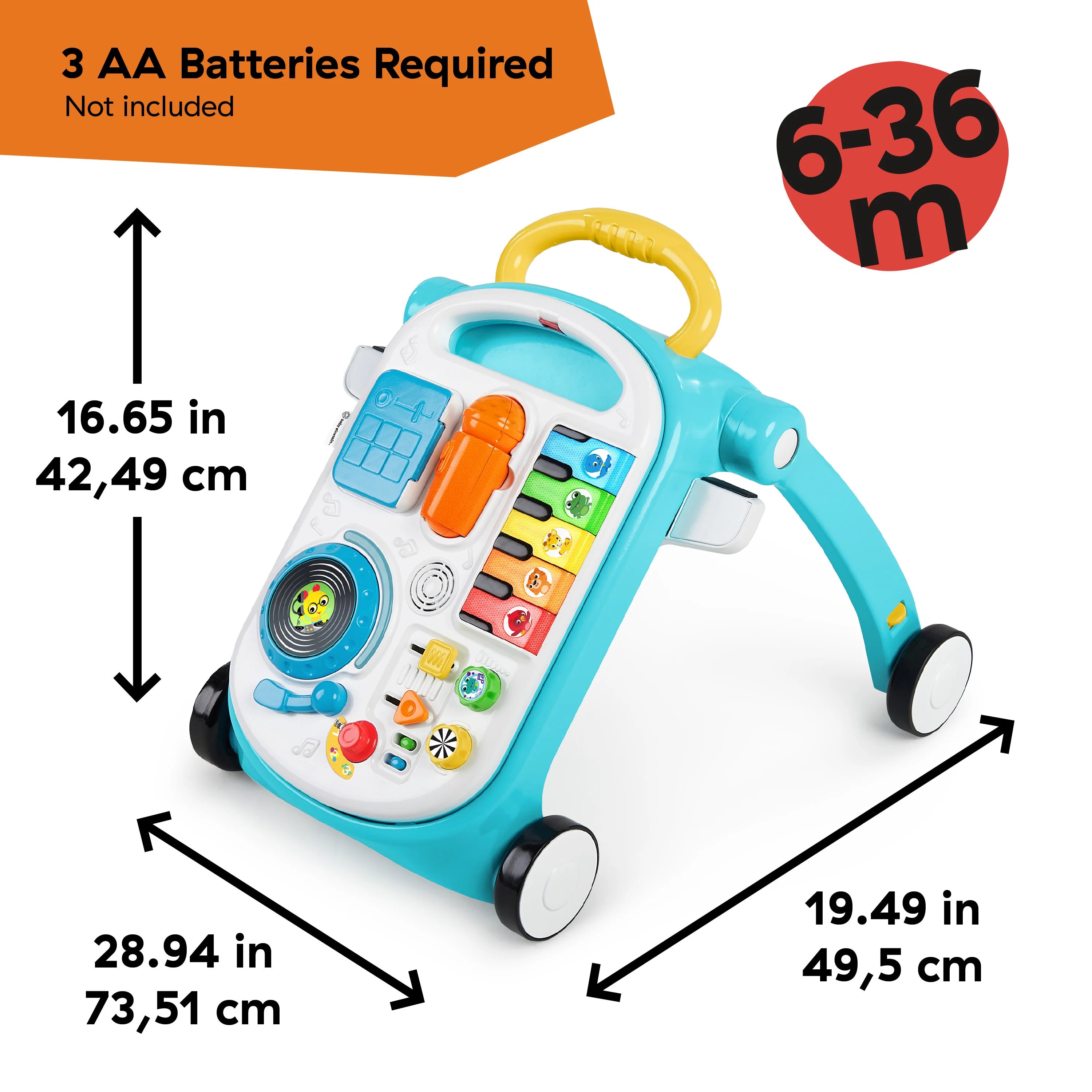 Baby Einstein Musical Mix ‘N Roll 4 In 1 Activity Walker