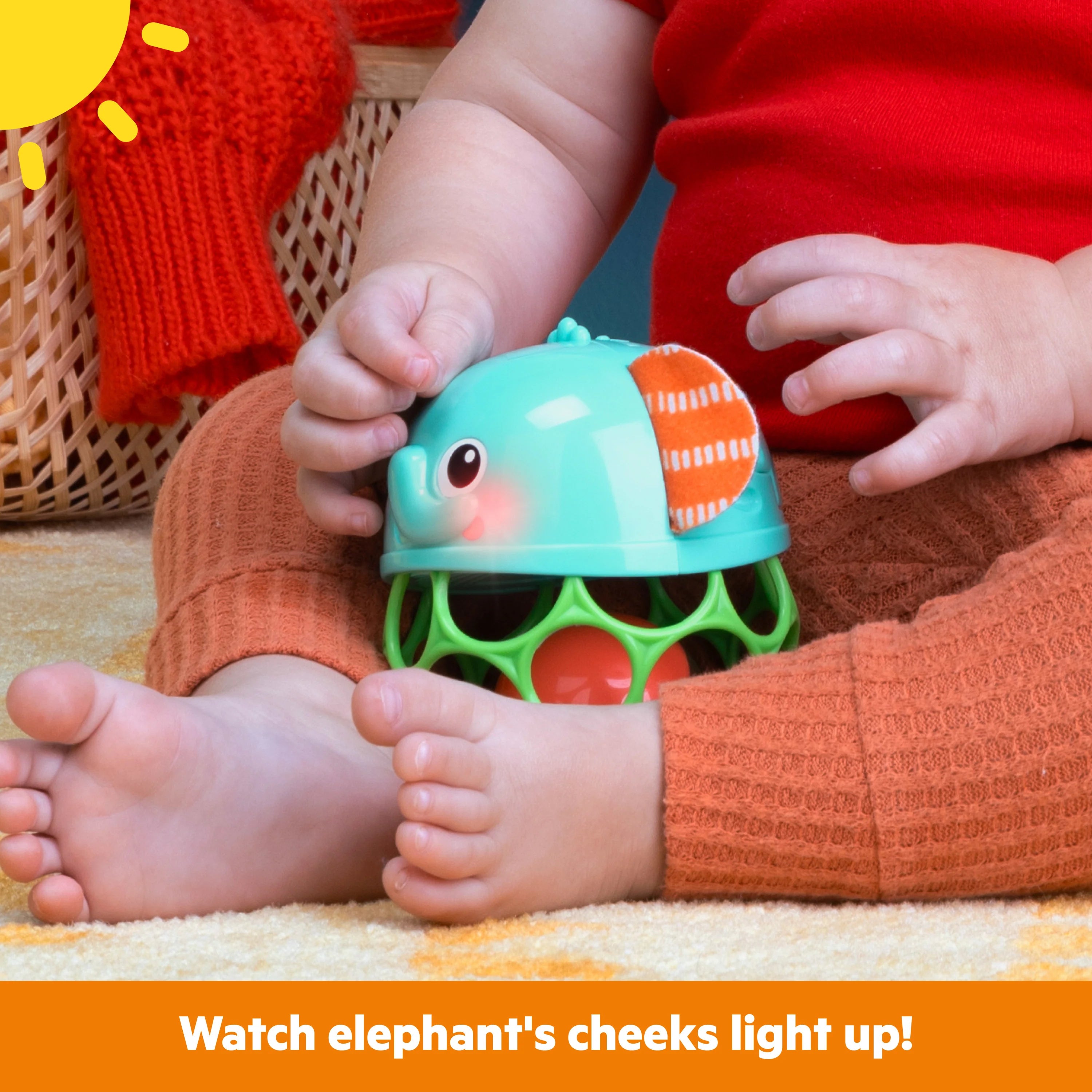 Bright Starts Giggle & Glow Musical Light Up Toy