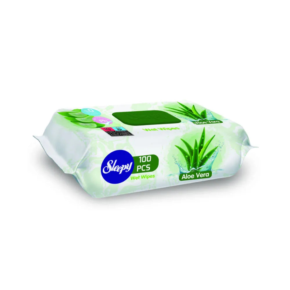 Sleepy Wet Wipes (100 Pcs) Pack Of 2