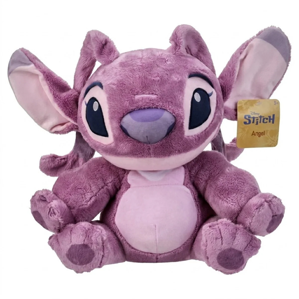 Disney Stitch - Fuzzy Large Plush Toy - Angel