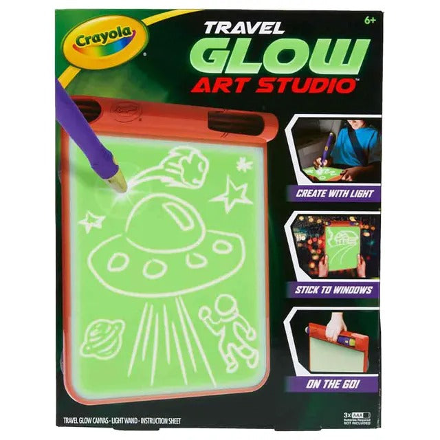 Crayola Travel Glow Art Studio