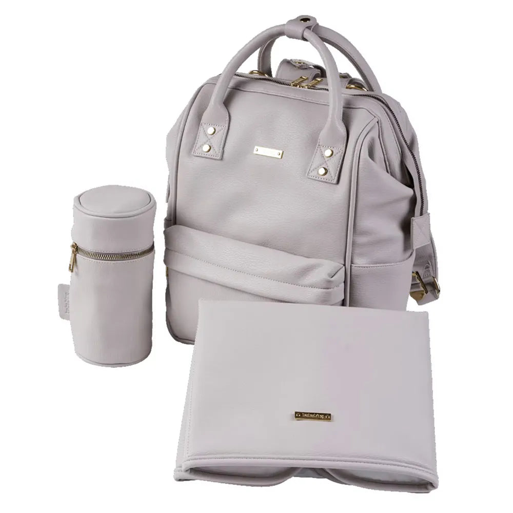 BabaBing Mani Vegan Leather Backpack Changing Bag
