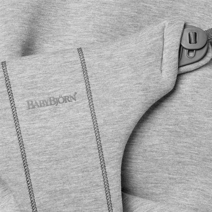 غطاء مقعد هزاز بليس القماشي من Babybjorn - قماش محبوك ثلاثي الأبعاد (رمادي فاتح)