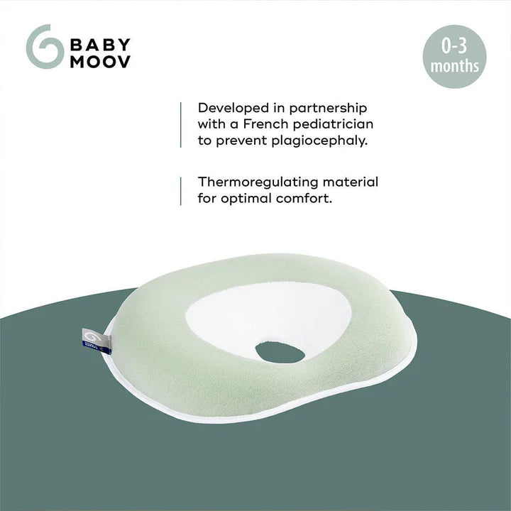Babymoov Cosyhead Fresh Anti Flat Head Pillow (Fresh Sage)
