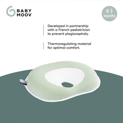 Babymoov Cosyhead Fresh Anti Flat Head Pillow (Fresh Sage)