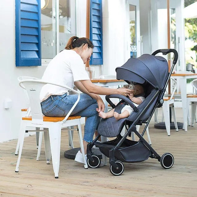 Teknum Travel Lite Stroller with Alameda Diaper Backpack