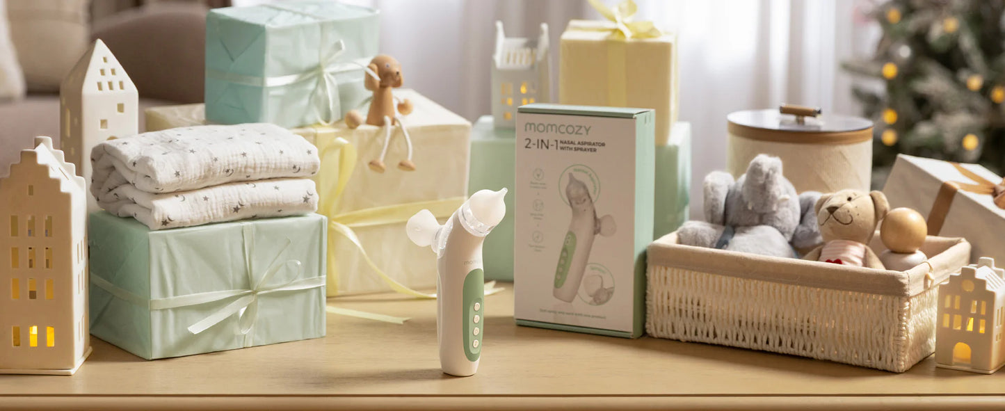 Momcozy BreezyClear™ 2-in-1 Spray & Suction Electric Nasal Aspirator