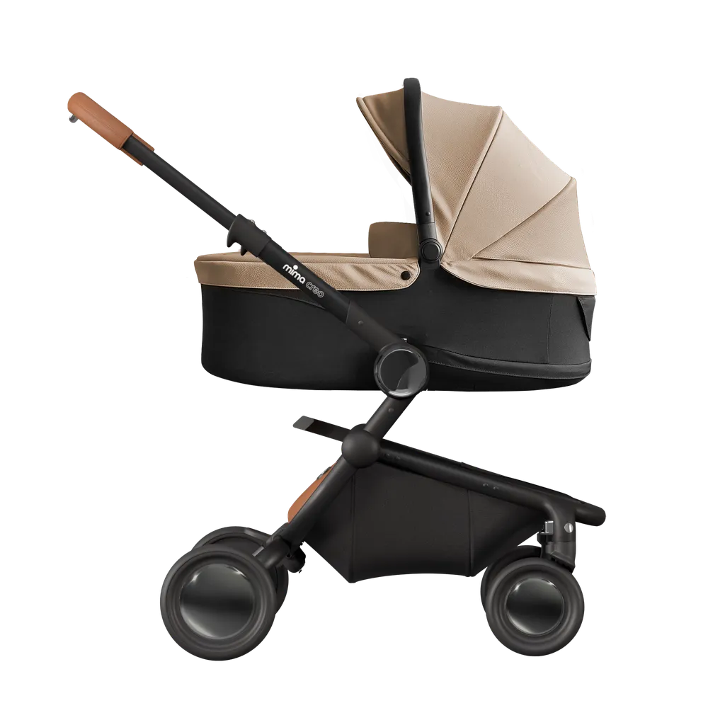 Mima Creo Carrycot (Black/Mocha)