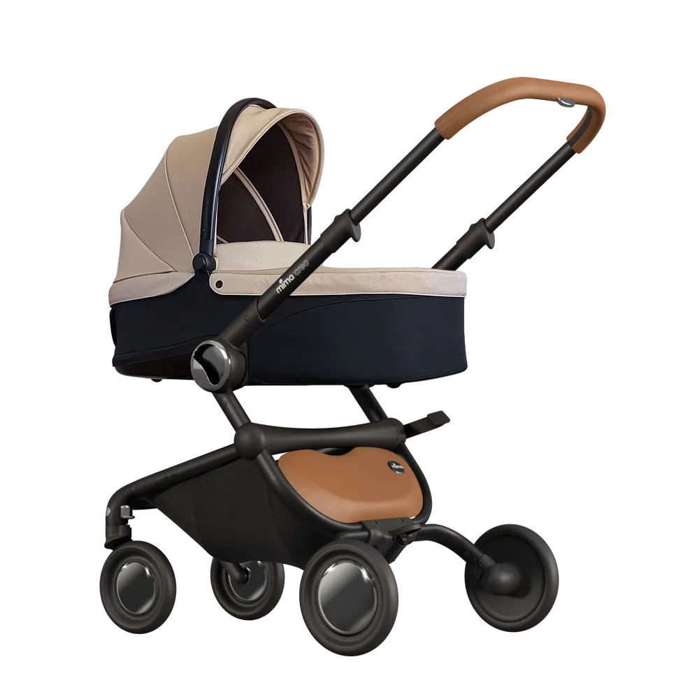 Mima Creo Carrycot (Black/Mocha)