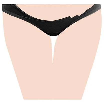 Blooming Blossom Low Waist Cotton Seamless Maternity Briefs (Black)
