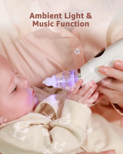 Grownsy Electric Baby Nasal Aspirator With 3 Sunction Modes