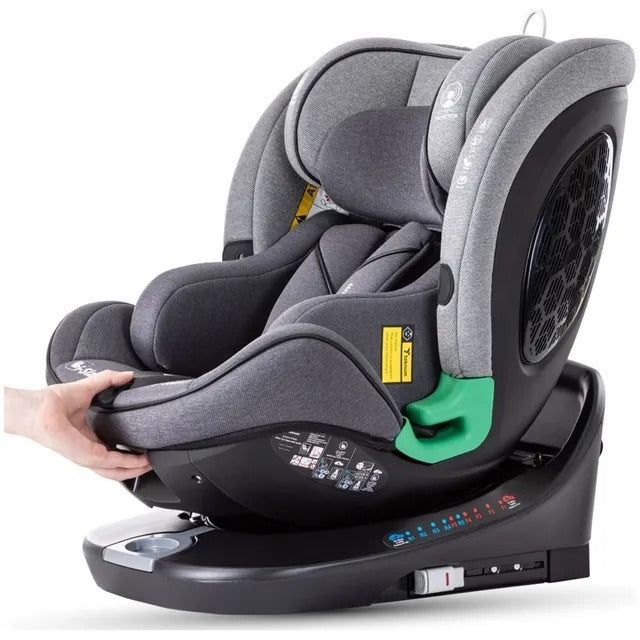 Teknum Evolve Prime iSize Car Seat With Isofix – Grey