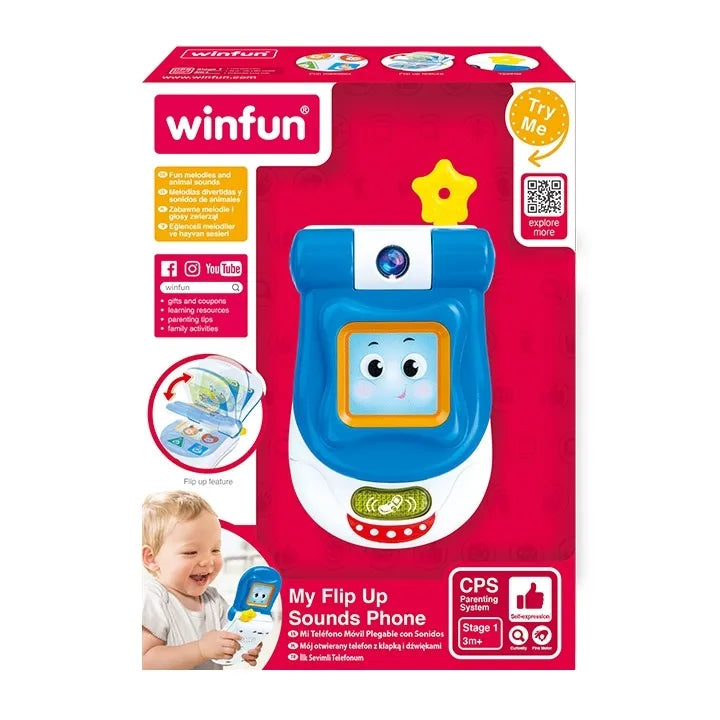 Winfun  Flip Up Sounds Phone