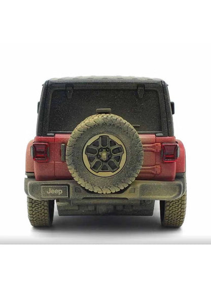Rastar R/C Jeep Wrangler Rubicon Muddy Version – 1:24 Scale