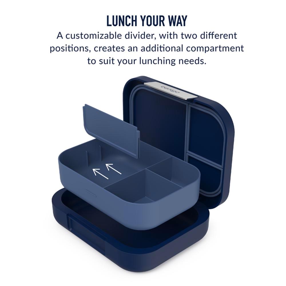 Bentgo Modern Adult Lunchbox (850ml, Navy)