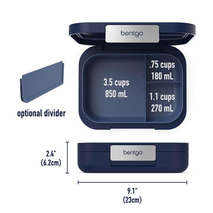 Bentgo Modern Adult Lunchbox (850ml, Navy)