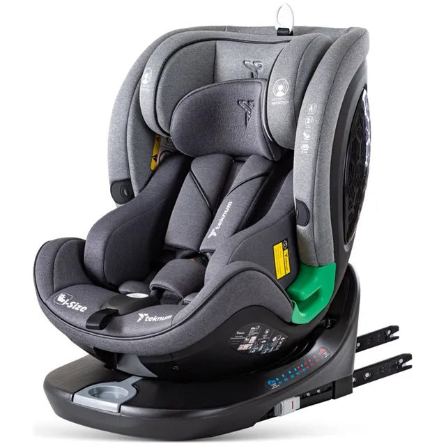 Teknum Evolve Prime iSize Car Seat With Isofix – Grey