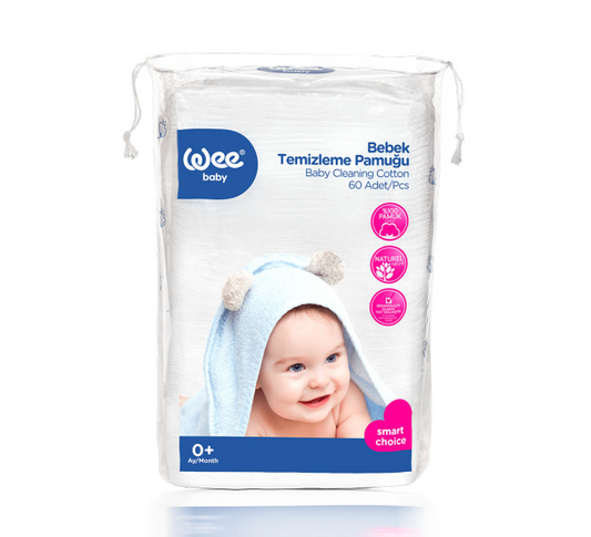 Wee Baby Cleaning Cotton (60pcs)