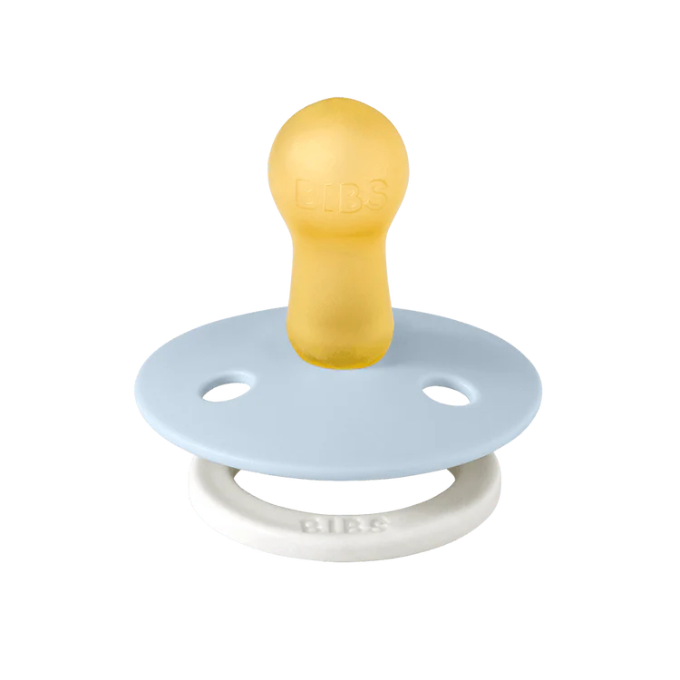 BIBS Pacifier Glow in The Dark Colour Latex (Size 1)
