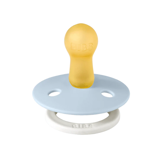 BIBS Pacifier Glow in The Dark Colour Latex (Size 1)
