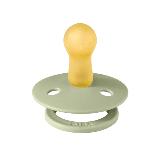 BIbs Pacifier Colour Latex Size 2 (Sage) - Pack of 1
