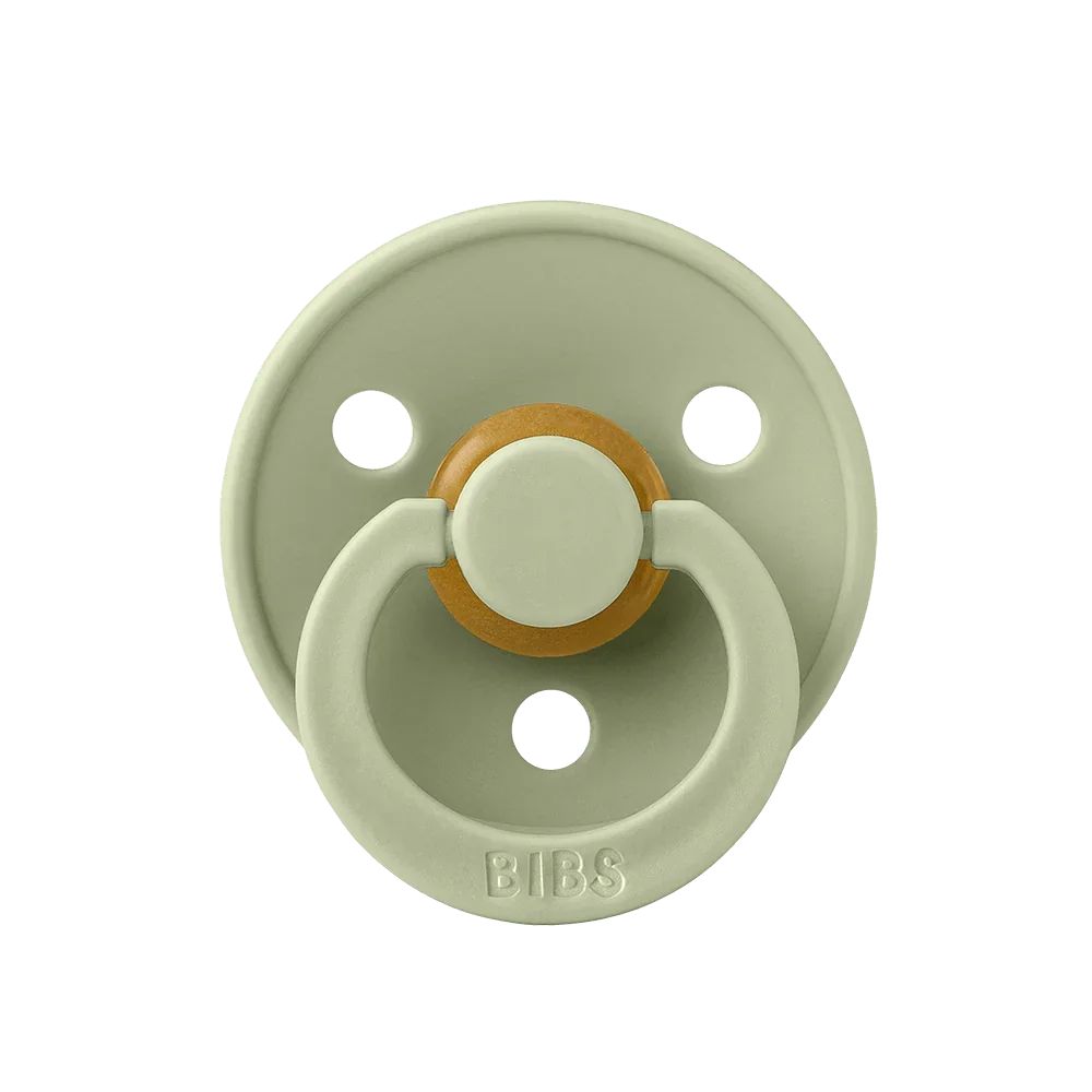BIbs Pacifier Colour Latex Size 2 (Sage) - Pack of 1
