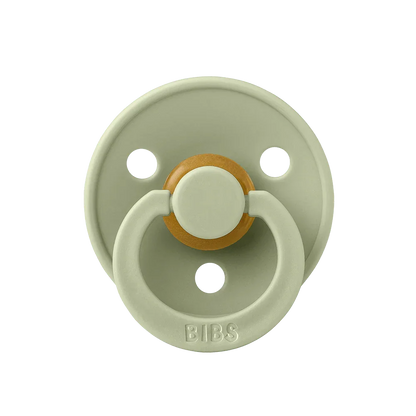 BIbs Pacifier Colour Latex Size 2 (Sage) - Pack of 1