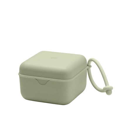 Bibs Pacifier Box Sage.