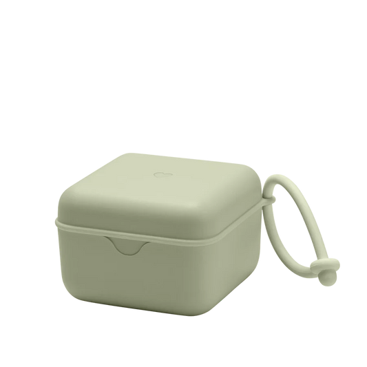 Bibs Pacifier Box Sage.