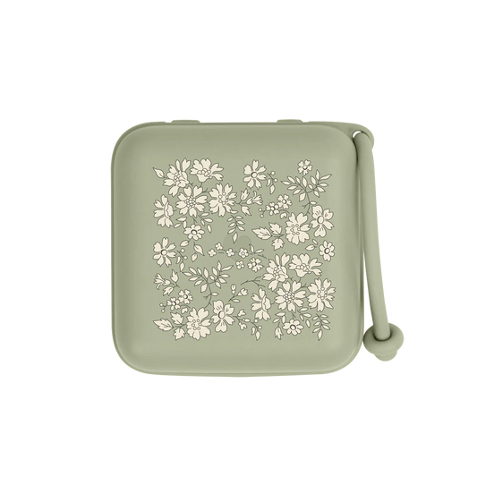 BIBS x Liberty Pacifier Box Sage.