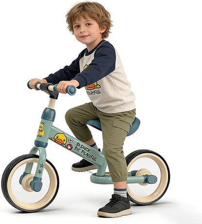 B.Duck - Kids Balance Bike with Adjustable Saddle & Anti-Slip Handles