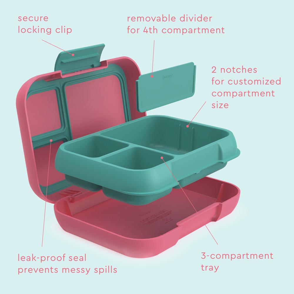 Bentgo 3-4 Compartments Pop Lunchbox