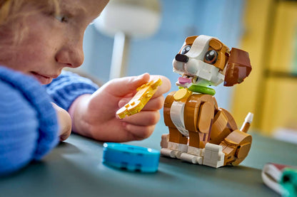 LEGO - Creator 3-in-1 Cute Animals: Playful Puppy Dog - 336 Pieces