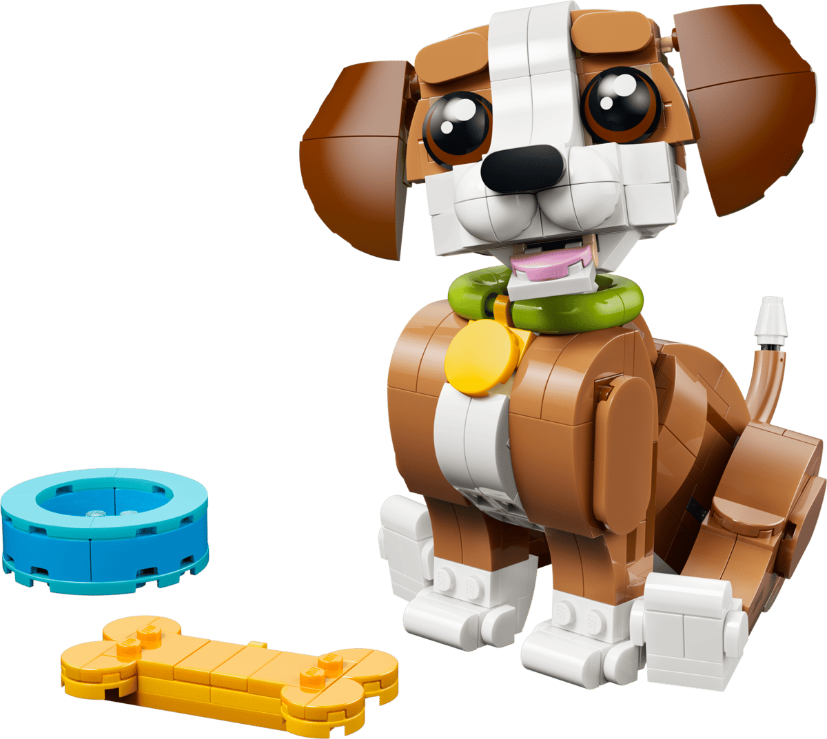LEGO - Creator 3-in-1 Cute Animals: Playful Puppy Dog - 336 Pieces